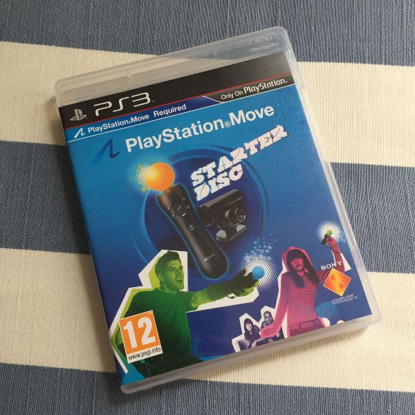 Playstation Move - Starter Disco + Controle e Camera