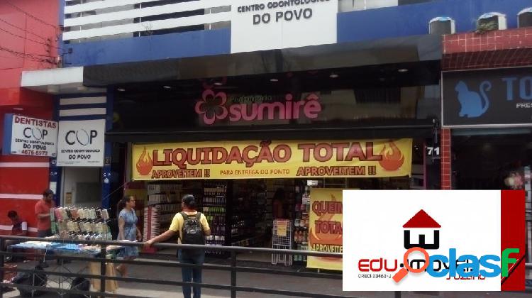 Salão comercial para locação / Centro / Ferraz de