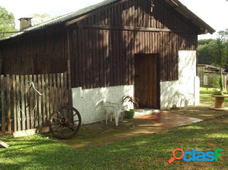 Sitio residencial com casa rústica, Pimenta / Viamão