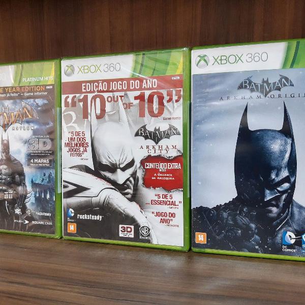 Trilogia Batman para Xbox 360
