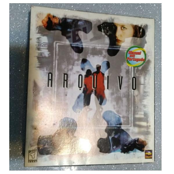 arquivo x jogo original pc 1998 raro