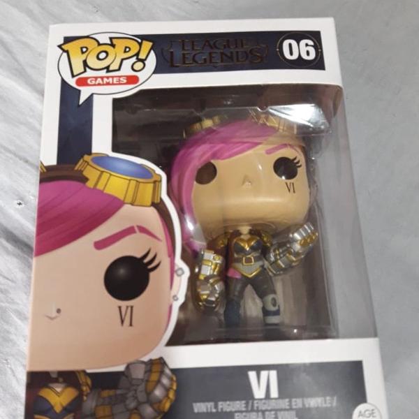 boneco funko pop vi league of legends