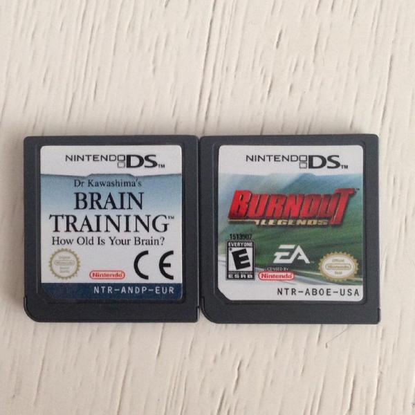 bundle nintendo ds - dr kawashima brain training how old is