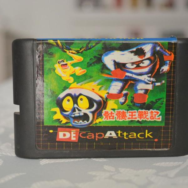 cartucho decap attack genesis mega drive