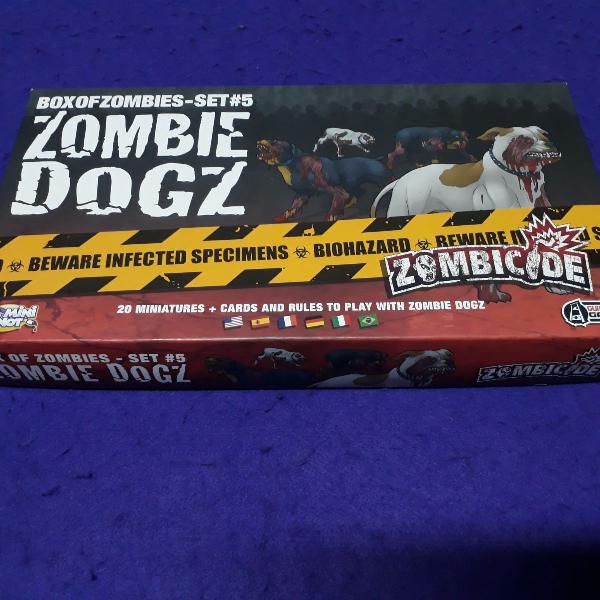 expansão para jogo zombicide - box of zombies - set #5 -