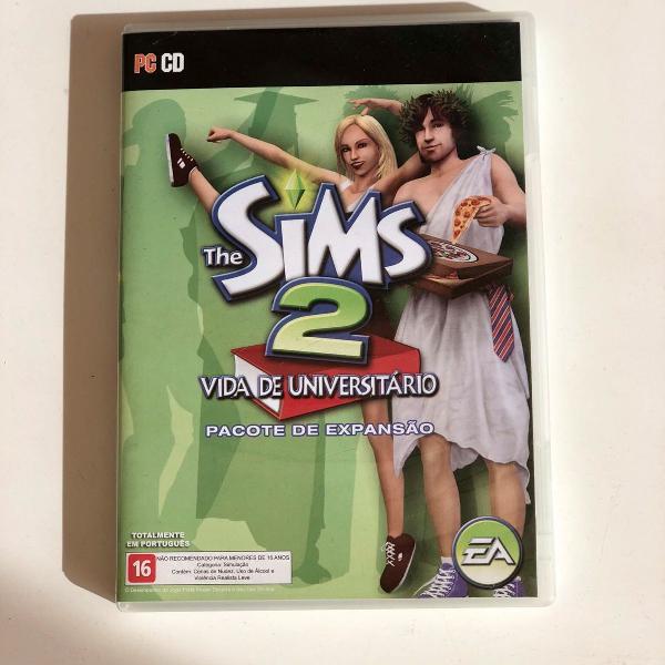 extensão para the sims 2- vida universitária