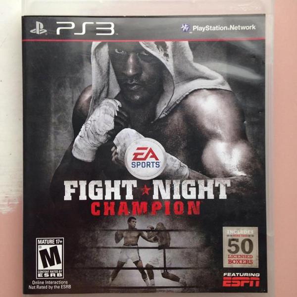 fight night champion sony playstation 3 ps3 completo r$80