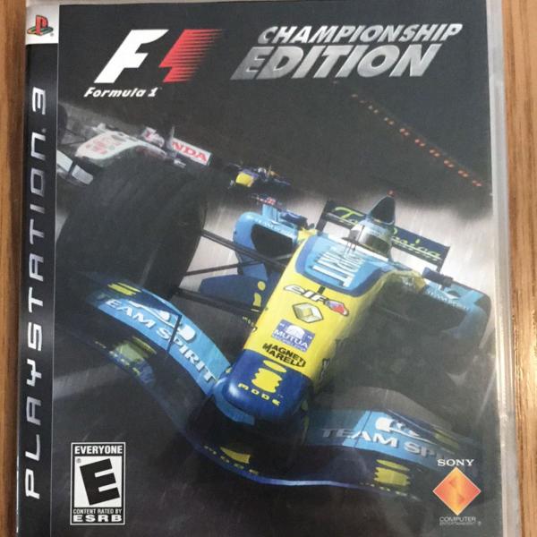 fita formula 1 championship edition - playstation 3