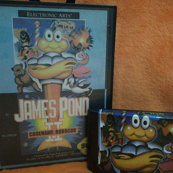 fita james pond II mega drive