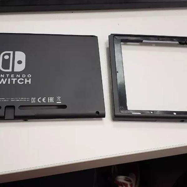 frame (carcaça) completa nintendo switch - sem tela vidro