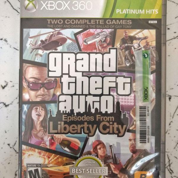 grand theft auto: episodes from liberty city xbox 360