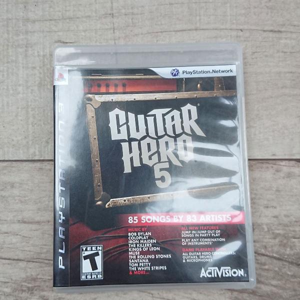 guitar hero 5 ps3 playstation 3