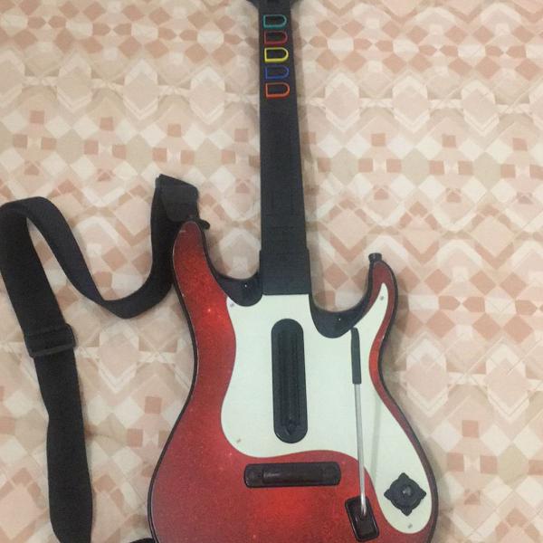 guitarra guitar hero + jogo