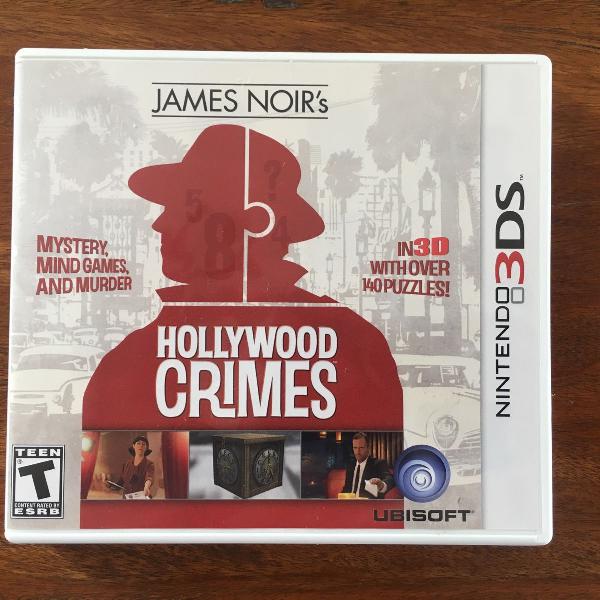 hollywood crimes- jogo para nintendo 3ds