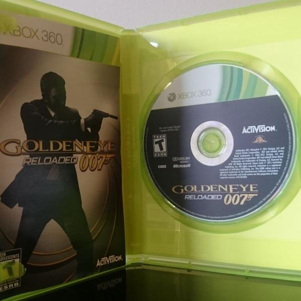 jogo 007 goldeneye reloaded - xbox 360