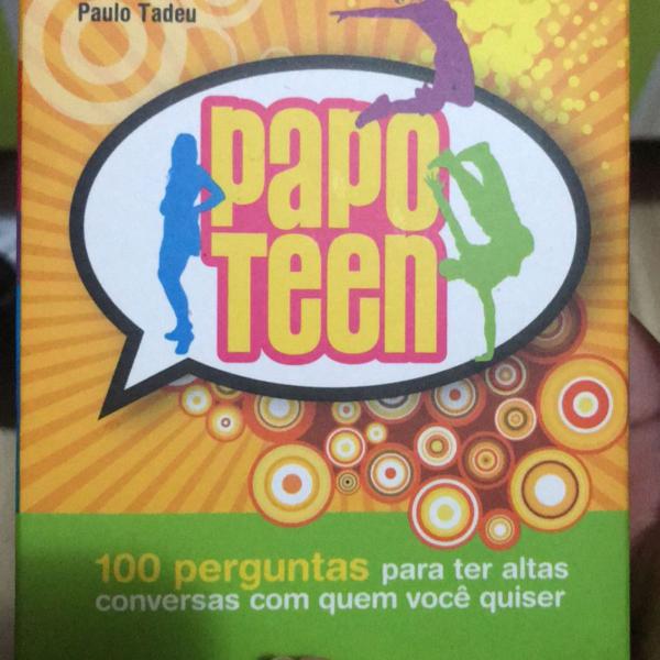 jogo de cartas papo teen