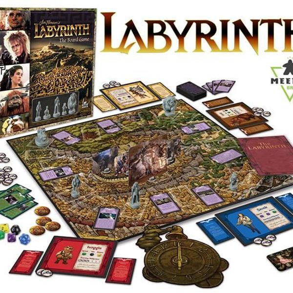 jogo de tabuleiro labyrinth - labirinto a magia do tempo