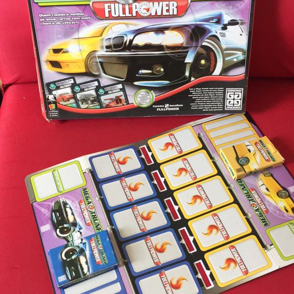 jogo de tabuleiro mega trunfo fullppower