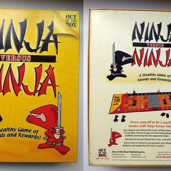 jogo de tabuleiro * ninja versus ninja