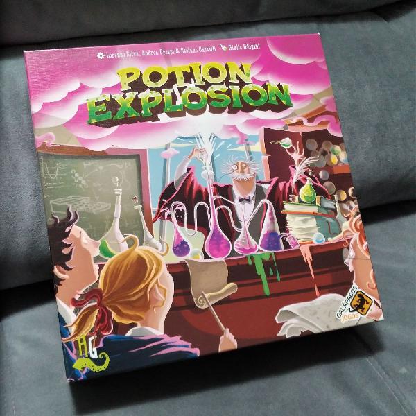 jogo de tabuleiro potion explosion