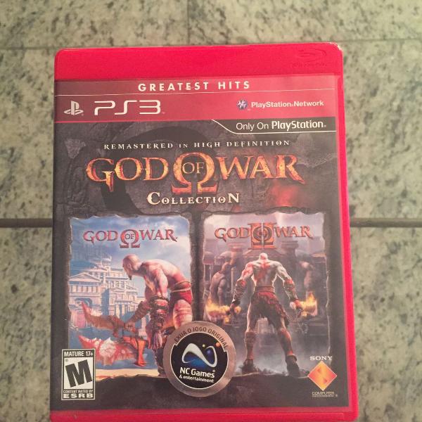 jogo god of war collection