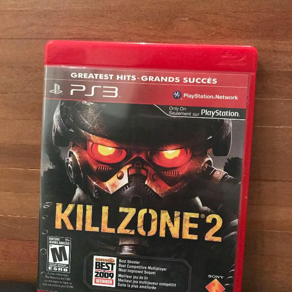jogo killzone 2 para ps3