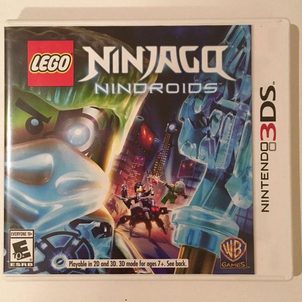 jogo lego ninjago - nindroids de nintendo 3ds