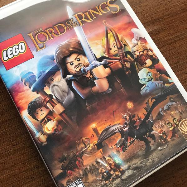 jogo lego senhor dos anéis para wii