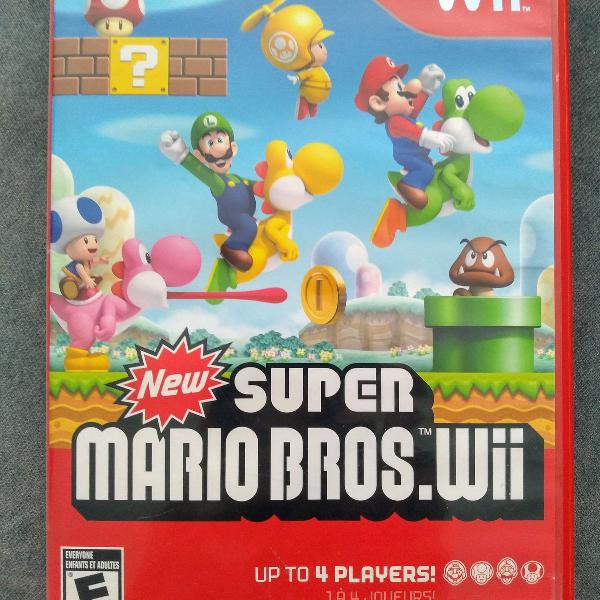 jogo new super mario bros wii