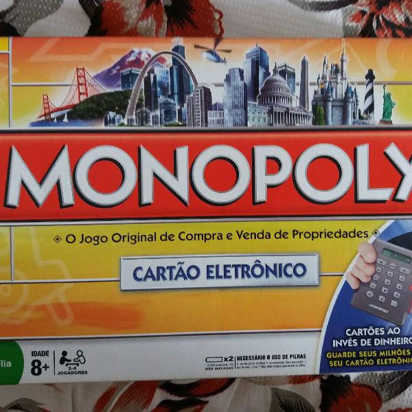 jogo original monopólio monopoly nova versão