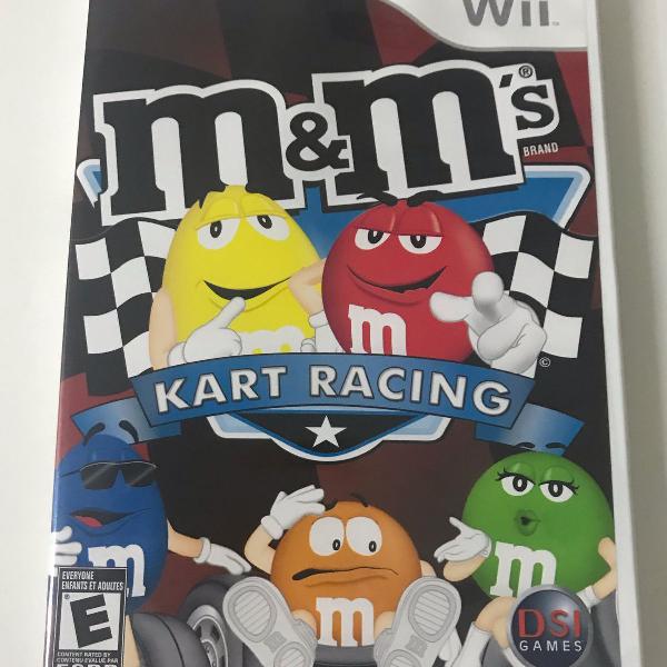 jogo para nintendo wii m&amp;ms kart racing original
