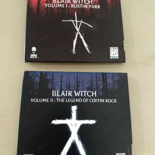 jogo para pc vintage - blair witch 1 e 2