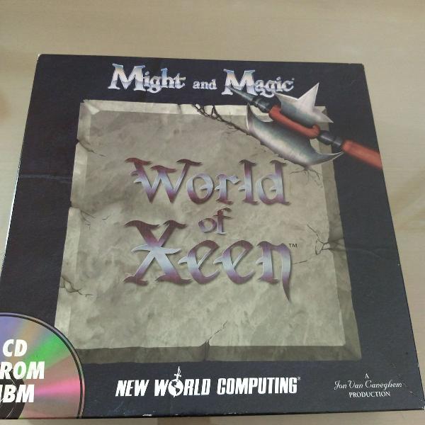 jogo para pc vintage - world of xeen com might and magic 4 e