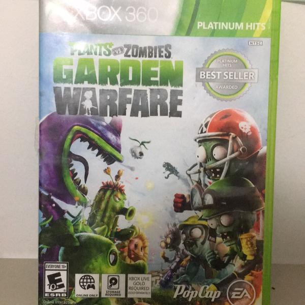 jogo plants vs zombies garden warfare xbox 360 original
