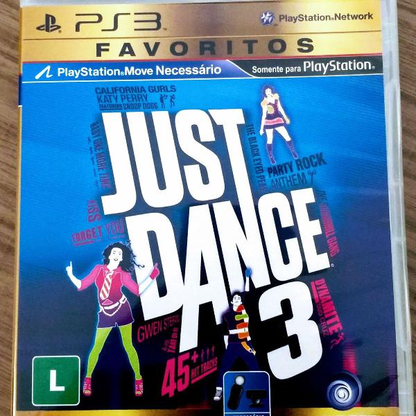 jogo playstation 3 - just dance 3