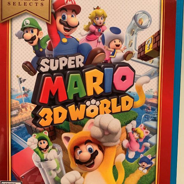 jogo super mário 3d world