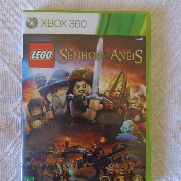 lego o senhor dos anéis - xbox 360, original