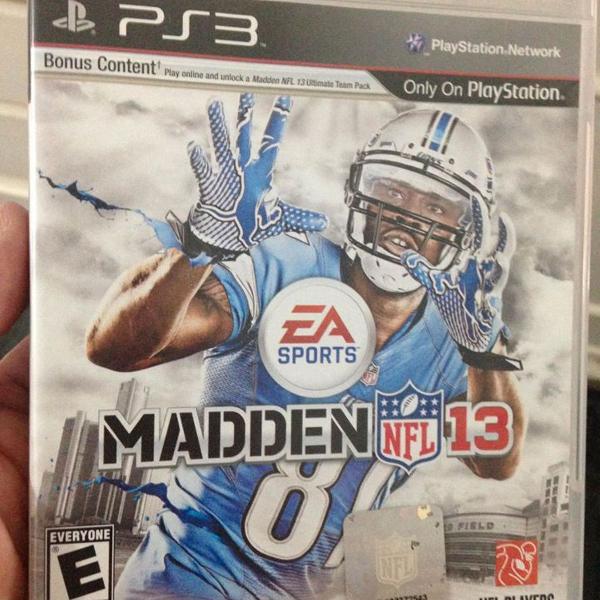 madden 13 semi novo mídia física ps3 playstation 3 r$69