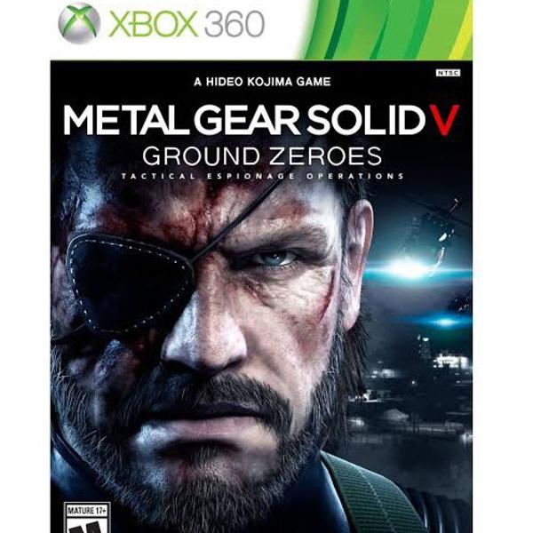 metalgear solid v ground zeros xbox 360