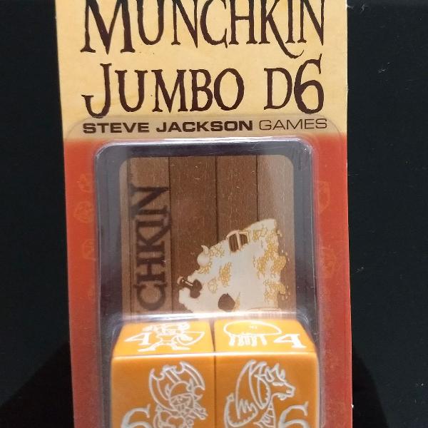 munchkin jumbo d6 orange