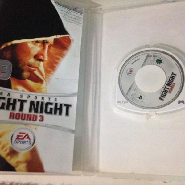psp playstation fight night round 3 boxing completo r$65