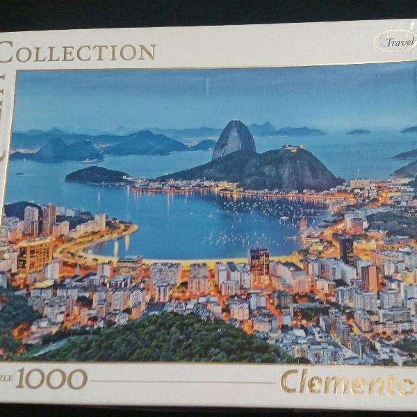 quebra cabeça rio de janeiro clementoni importado 1000