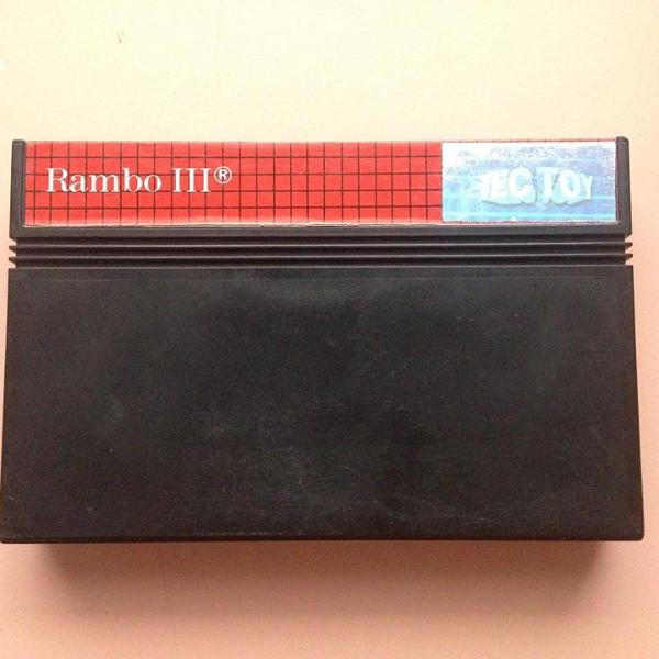 rambo iii sega master system original tec toy r$72