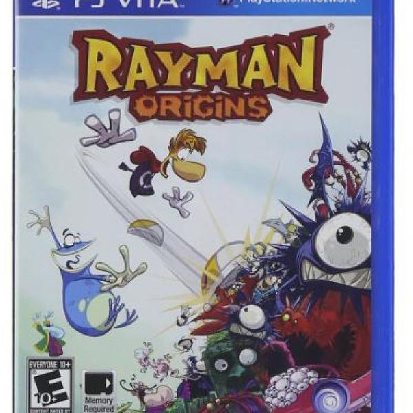 rayman origins - jogo de playstation vita - midia fisica