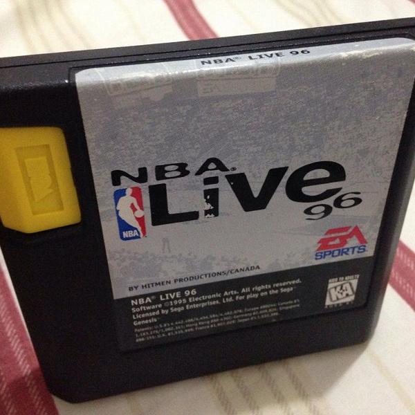 sega mega drive genesis nba live 96 r$89