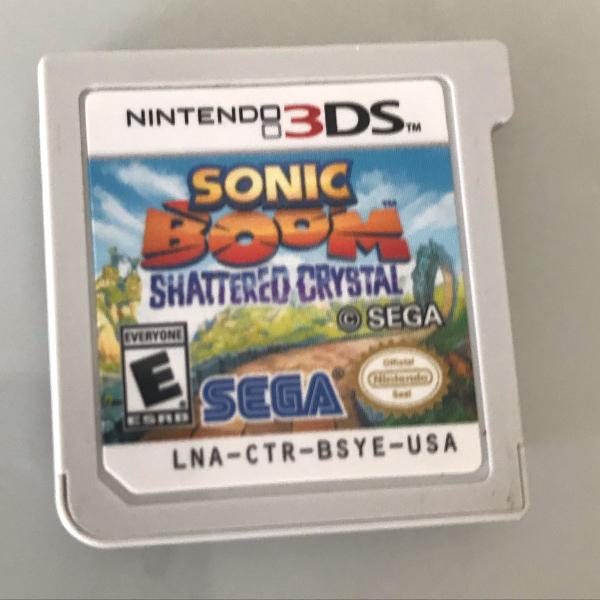 sonic boom shattered crystal nintendo 3ds