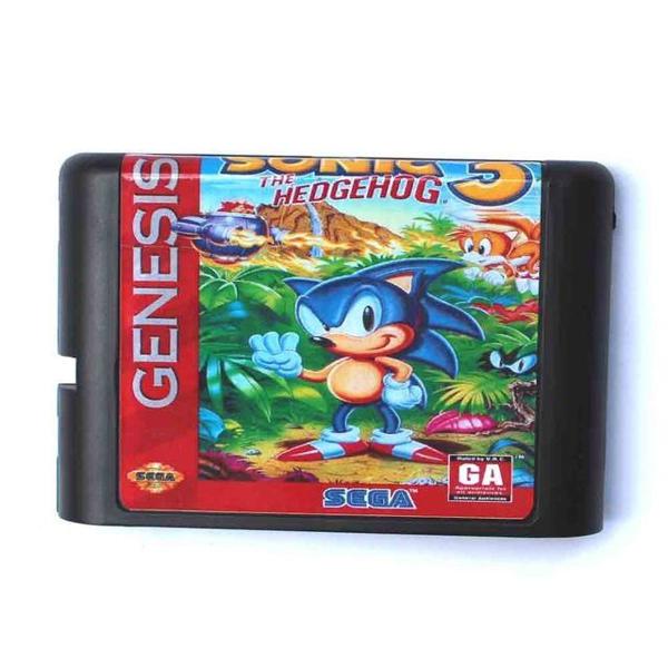 sonic the hedgehog 3 mega drive genesis sega tectoy novo