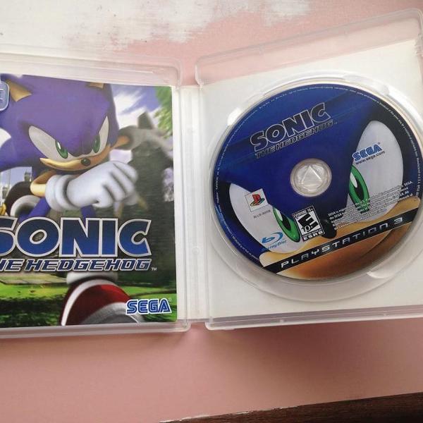 sonic the hedgehog playstation 3 ps3 sega completo r$129