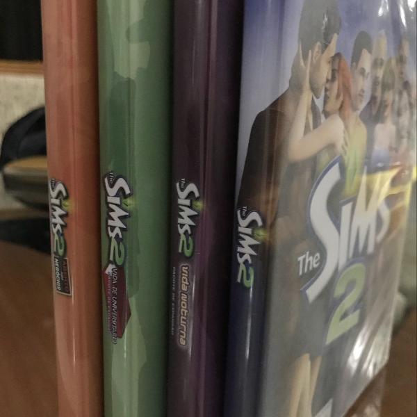 the sims 2 com 4 expansões