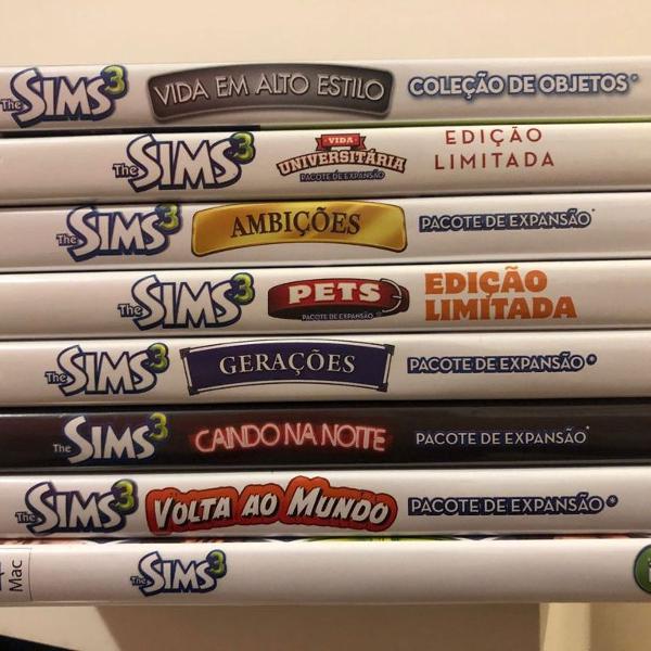 the sims 3 com pacotes de expansão